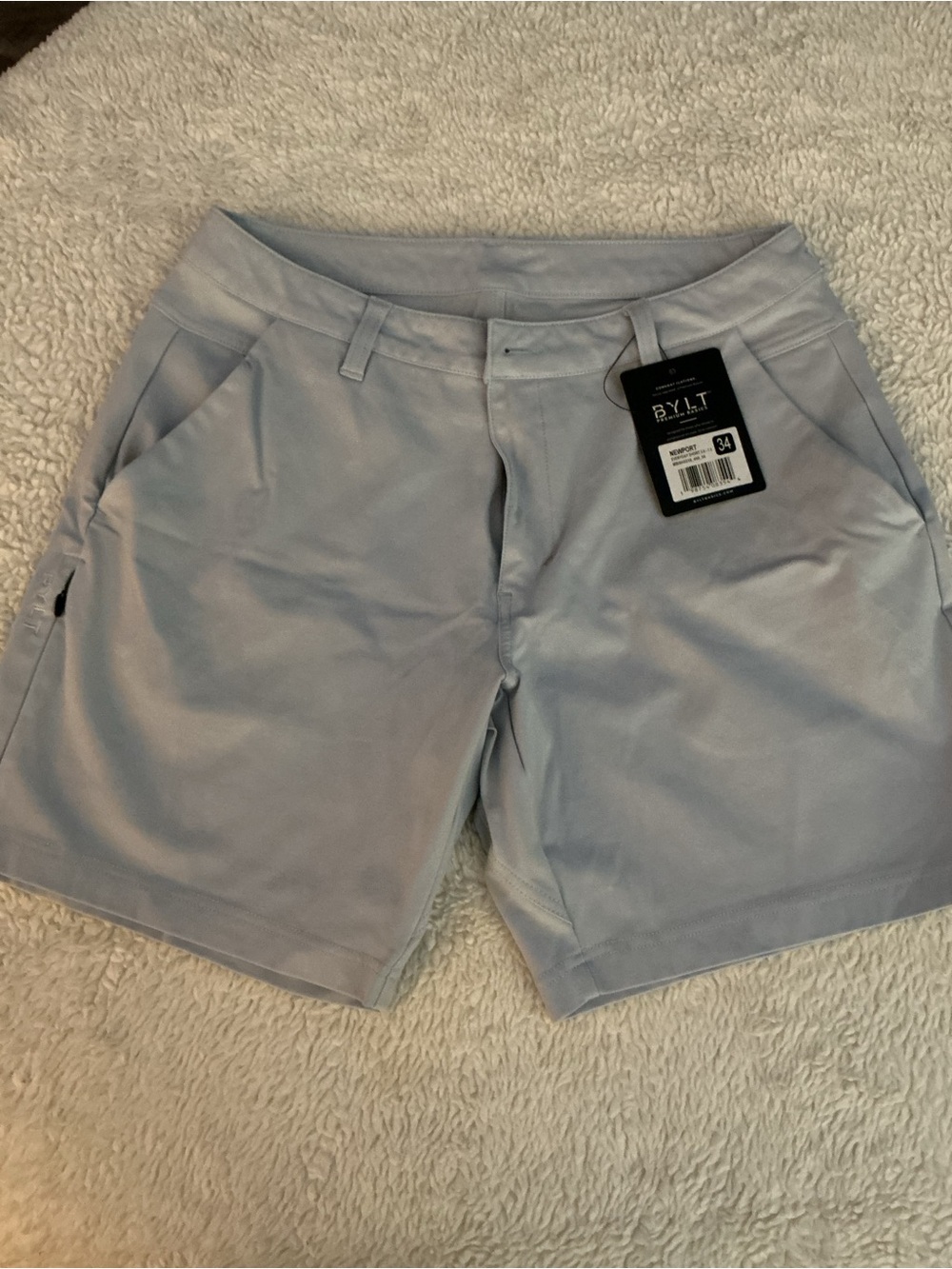 BYLT Basics Light Blue Men’s Everyday Shorts